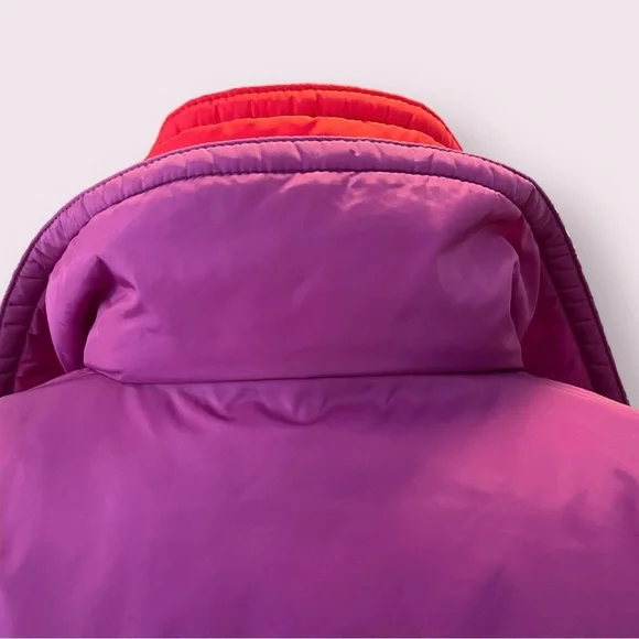 Vintage Kaelin Ski Wear Snuggler insulated jacket purple red geometric like new - Picture 11 of 16